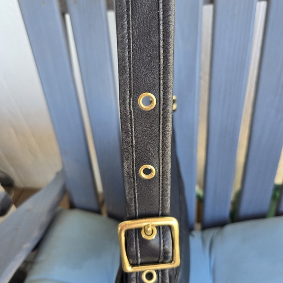 Coach Legacy No F13- 9951Black Leather Crossbody Bag Great Condition 10x11 - Picture 13 of 16